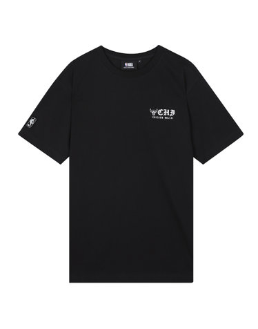 CHI HIP VIBE 등판 빅 프린트 티셔츠(N232TS052P)