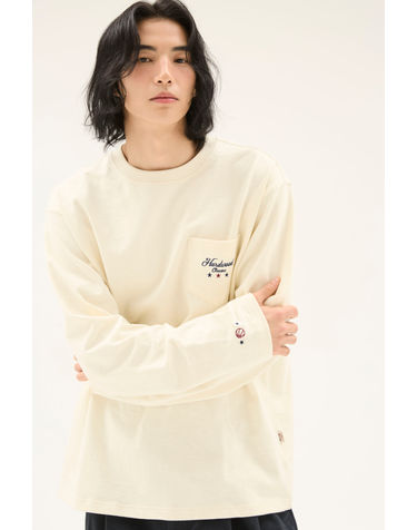 HWC 스몰로고 긴팔 티셔츠(N251TS152P)