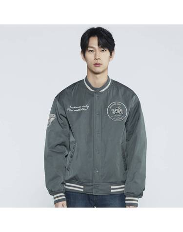 남성 자수와펜 바시티 점퍼(B231JP330P)