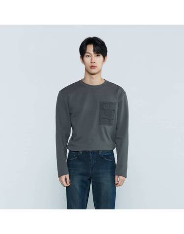 남성 와플 우븐포켓 긴팔 TS(B235TS315P)