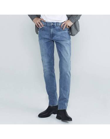 남성 테이퍼드 슬림 인디고 데님팬츠(B235DP164P)