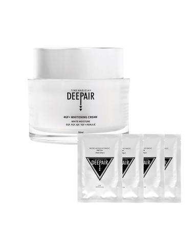[1+4] 1달체험 약국판매용 디페어 4GF+ 주름 화이트닝 미백 나노캡슐 크림 50ml+주름니들패치 4pack