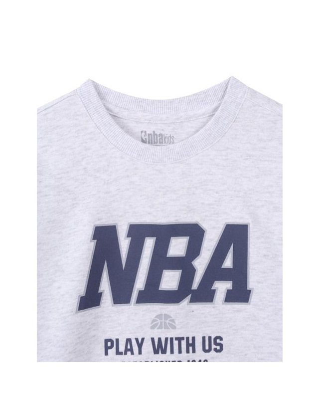 엔비에이키즈 NBA키즈 [갤러리아] (NBA키즈)NBA 플레이 맨투맨(K253TS030P/11) 착용컷