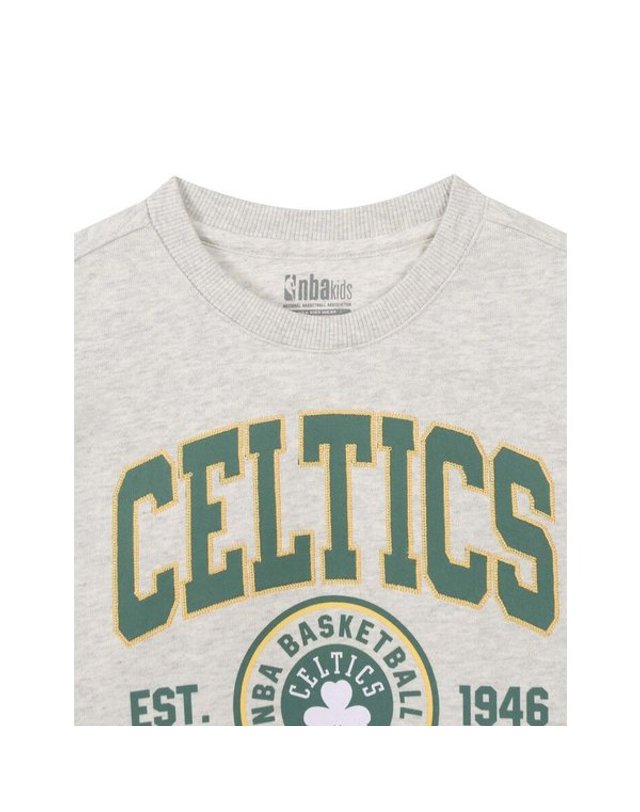 엔비에이키즈 NBA키즈 [갤러리아] (NBA키즈)BOS 팀고로 맨투맨(K253TS140P/80)(110-160사이즈) 착용컷
