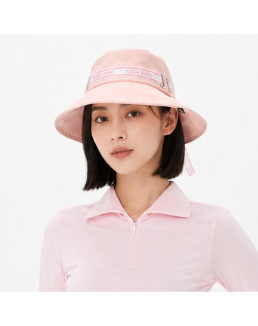 테크스킨 여성 버킷햇_핑크