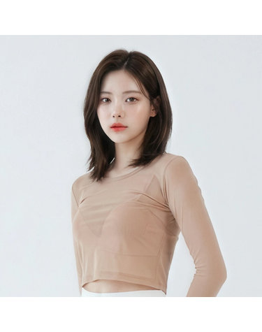 테크스킨 스탠다드 쿨 크롭 이너웨어_스킨