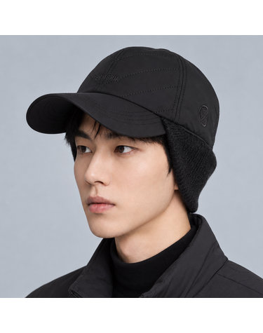 테크스킨 써모에어 퀼팅 이어플랩 볼캡