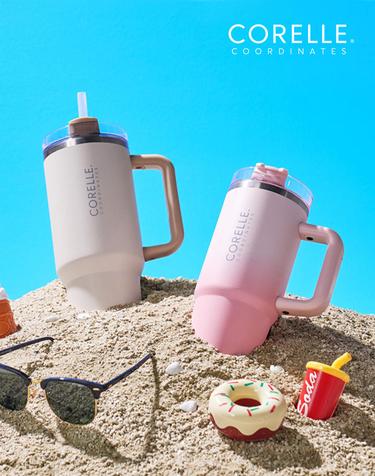 코렐 코디네이츠 피치/바닐라 텀블러 900ml