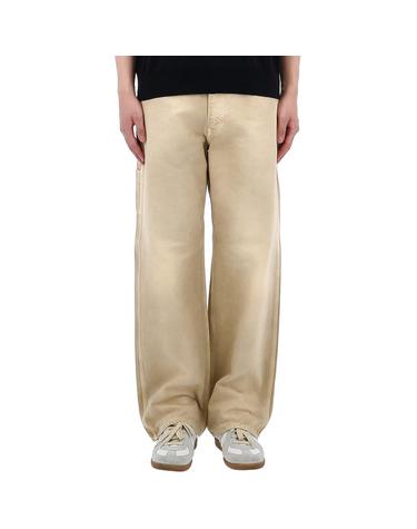 오라리 오가닉 코튼 덕 팬츠 A25SP02CD LIGHT BEIGE