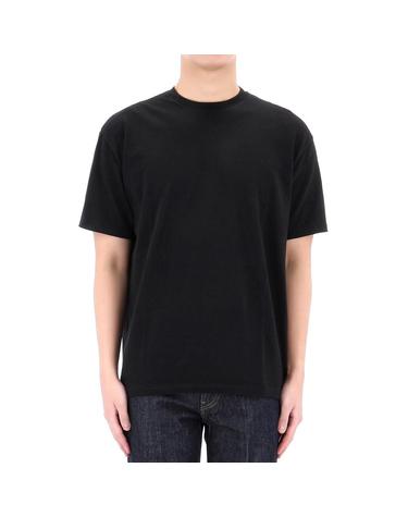 26SS 오라리 심리스 크루넥 반팔 티셔츠 A00T01ST BLACK