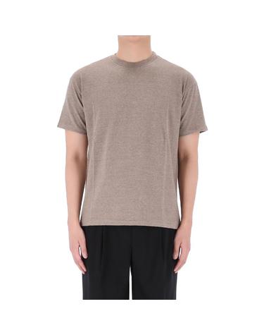 26SS 오라리 심리스 크루넥 반팔 티셔츠 A00T01ST TOPBROWN