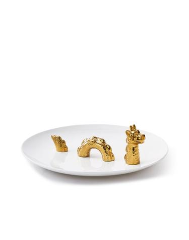 DRAGON PLATE_White 40cm