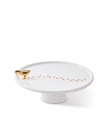 Walking duck plate_ White