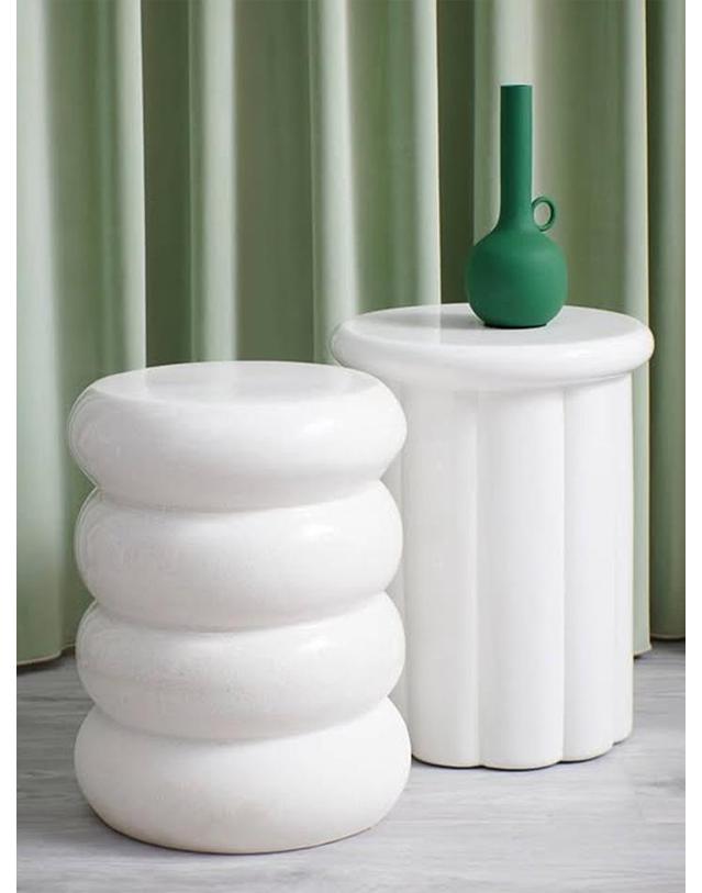 폴스포텐 Roman stool_ White 착용컷