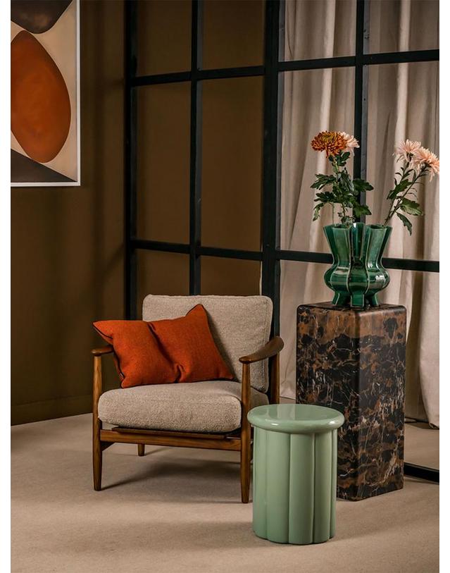 폴스포텐 Roman stool_ Olive 착용컷