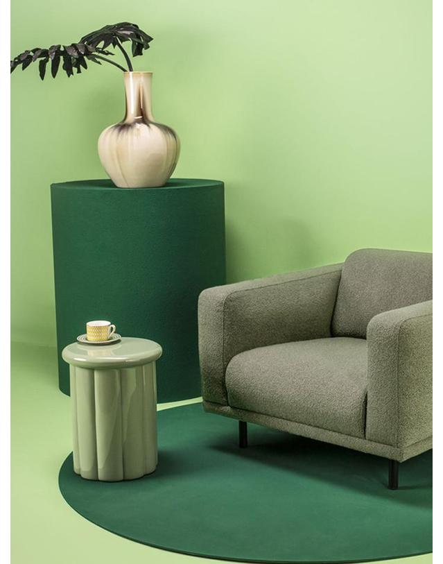 폴스포텐 Roman stool_ Olive 착용컷
