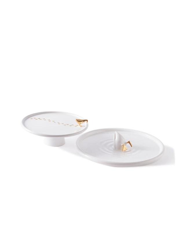 폴스포텐 Diving Duck Plate 40cm _White 착용컷