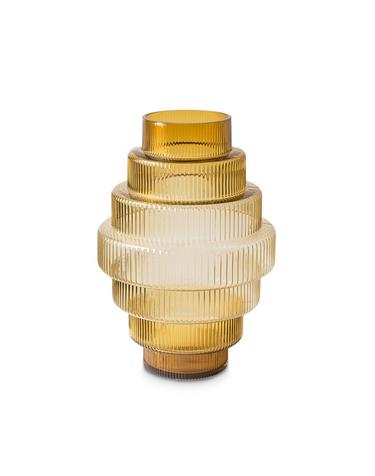 STEPS VASE Small size_Ochre