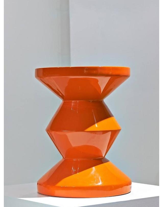 폴스포텐 Zigzag stool_Orange 착용컷