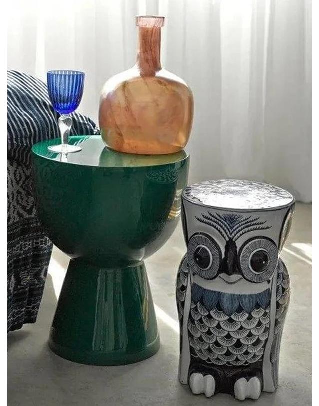 폴스포텐 Flower owl side table 착용컷