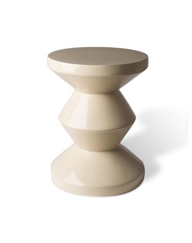 Zigzag stool_Beige