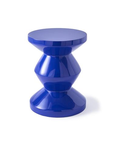 Zigzag stool_Dark blue