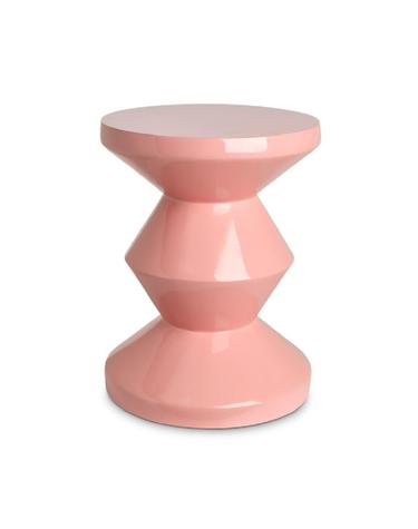 Zigzag stool_Pink