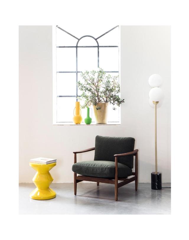 폴스포텐 Zigzag stool_Yellow 착용컷
