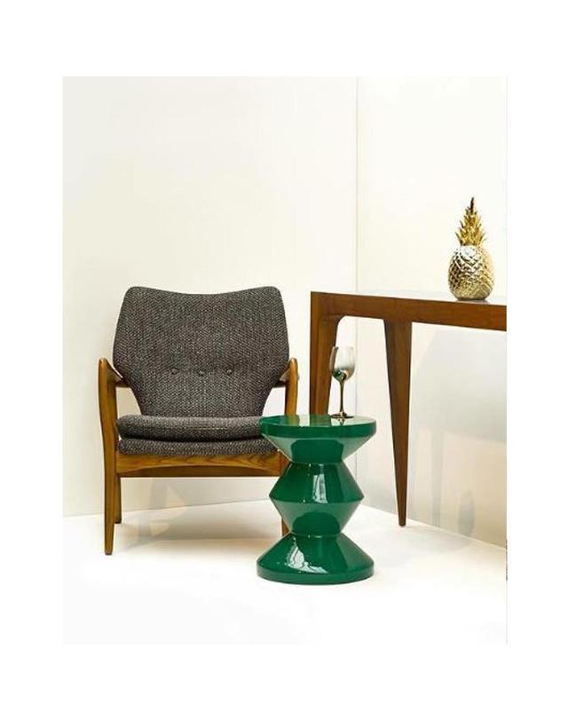 폴스포텐 Zigzag stool_Em green 착용컷