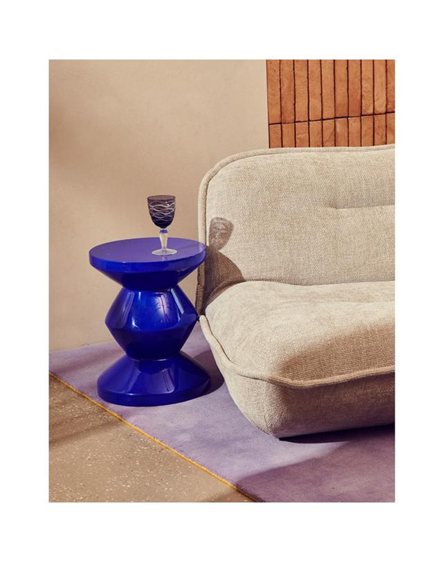 폴스포텐 Zigzag stool_Dark blue 착용컷