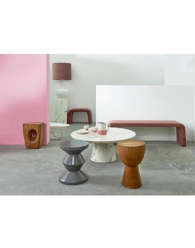 폴스포텐 Zigzag stool_Grey 착용컷