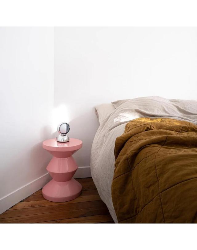 폴스포텐 Zigzag stool_Pink 착용컷