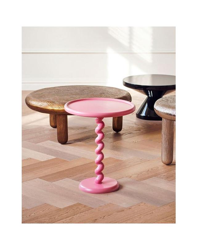 폴스포텐 Twister table_Pink 착용컷