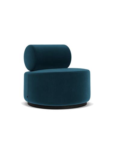 SINCLAIR LOUNGE CHAIR _ ROYAL PETROL