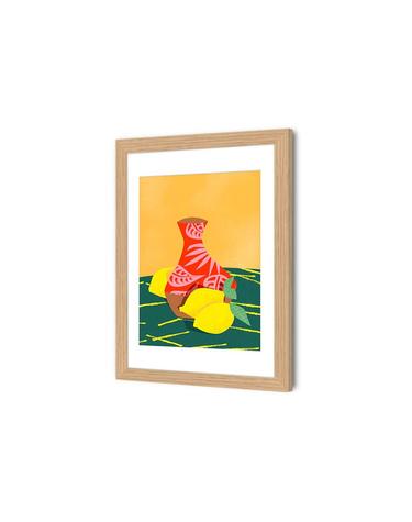 Painting framed french 003