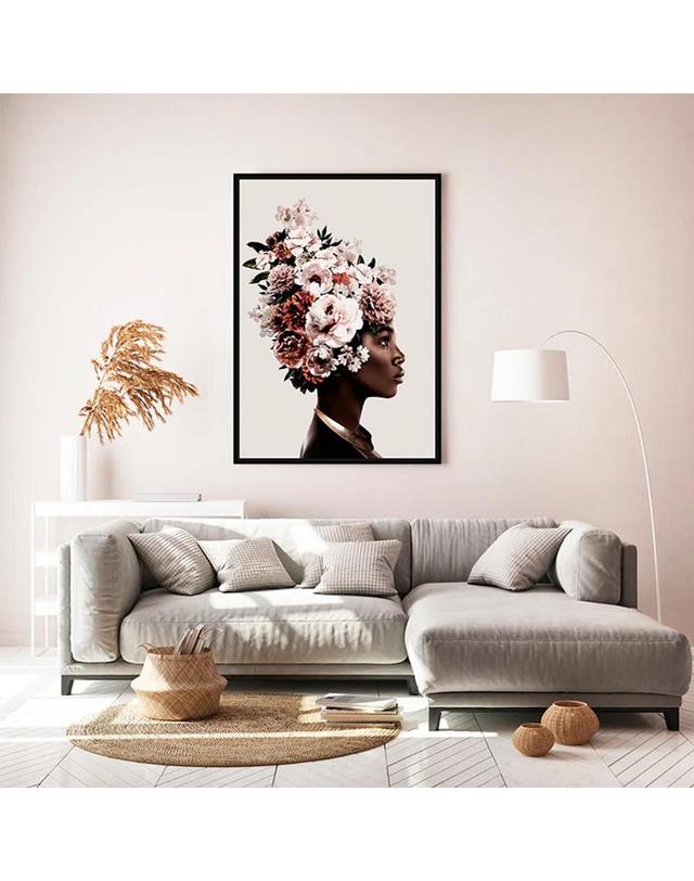 포드바쉐 B_FLOWER LADY 100 X 140 CM 착용컷
