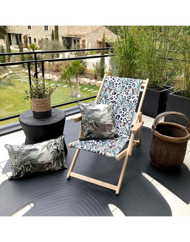 포드바쉐 Leopard Garden Chair 착용컷