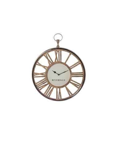 Wall clock Luton silver 70 cm