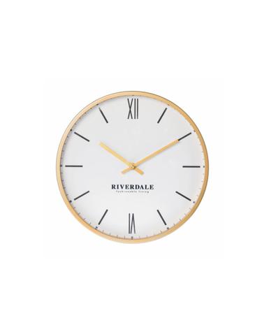 Wall clock Ferro gold 53cm