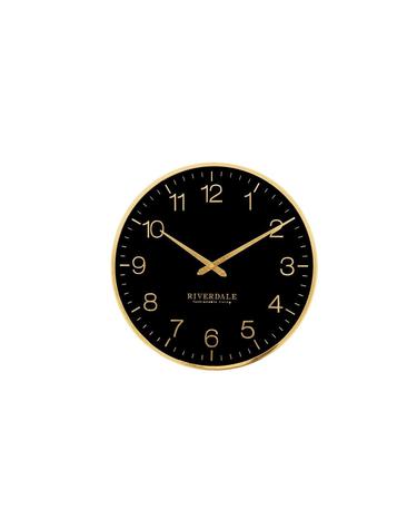 Wall clock Ritz black 40cm