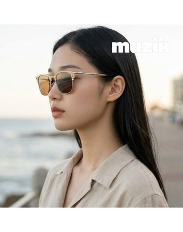 뮤지크 CONVERT 10 S 컨버트 스퀘어 하금테 콤비 보잉 패션 선글라스