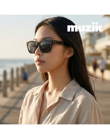 뮤지크 POP 11 팝 라운드 뿔테 프랑스 패션 선글라스