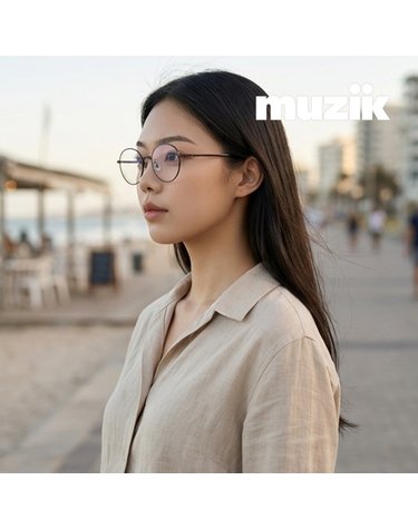 뮤지크 NEO BR 네오 라운드 보잉 티타늄 패션안경테