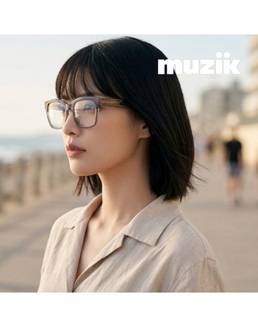 뮤지크 URBAN 05 어반 스퀘어 오버사이즈 뿔테 프랑스 패션안경테