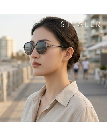 스틸러 KEEN BLK 킨 블랙 에디션 라운드 스틸 보잉 패션 선글라스