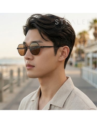 스틸러 LUSTER 19 러스터 다각형 투브릿지 스틸 보잉 경량성 패션 선글라스