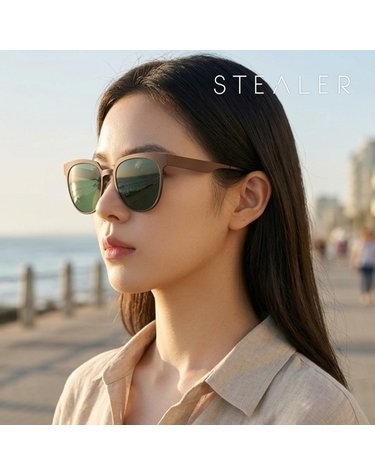 스틸러 SONNET 16 소넷 라운드 스틸 경량성 오버 패션 선글라스