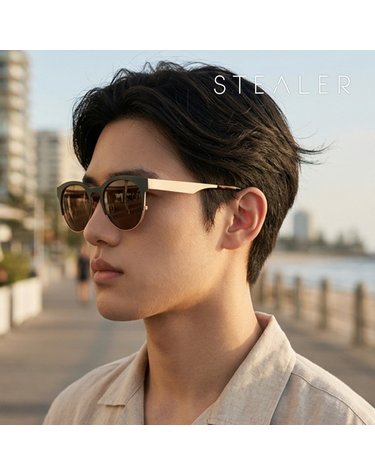 스틸러 VEILER 13 베일러 라운드 스틸 하금테 보잉 오버 패션 선글라스