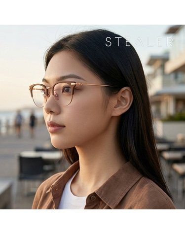 스틸러 DELTA 09 델타 라운드 하금테 콤비 티타늄 패션안경테