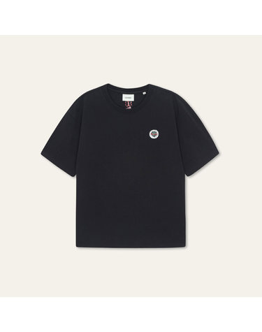 [카니] DROP BASIC HALF SLEEVE(Black)